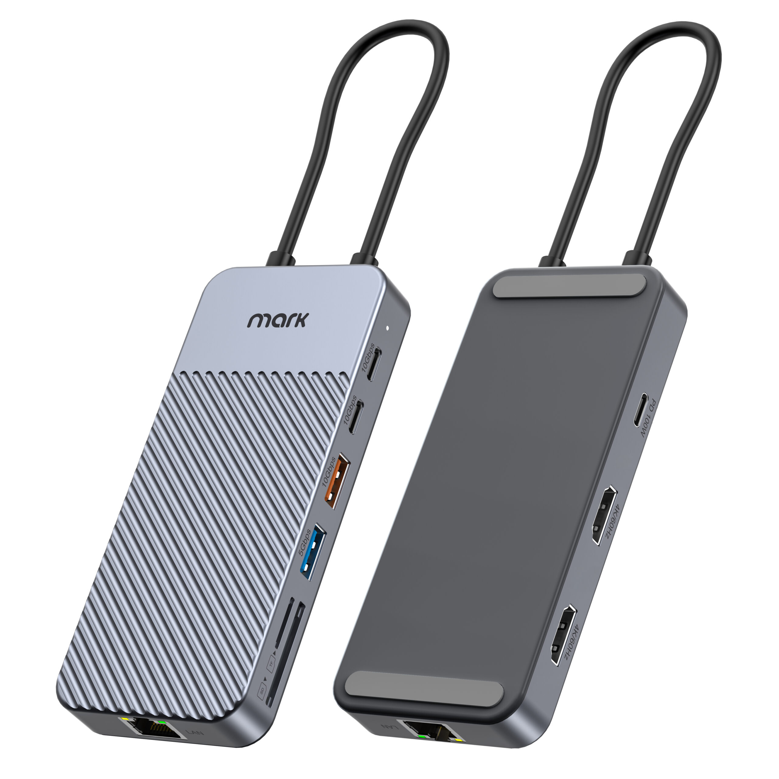 WH7382 10-in-1 dual HDMI USB-C docking station