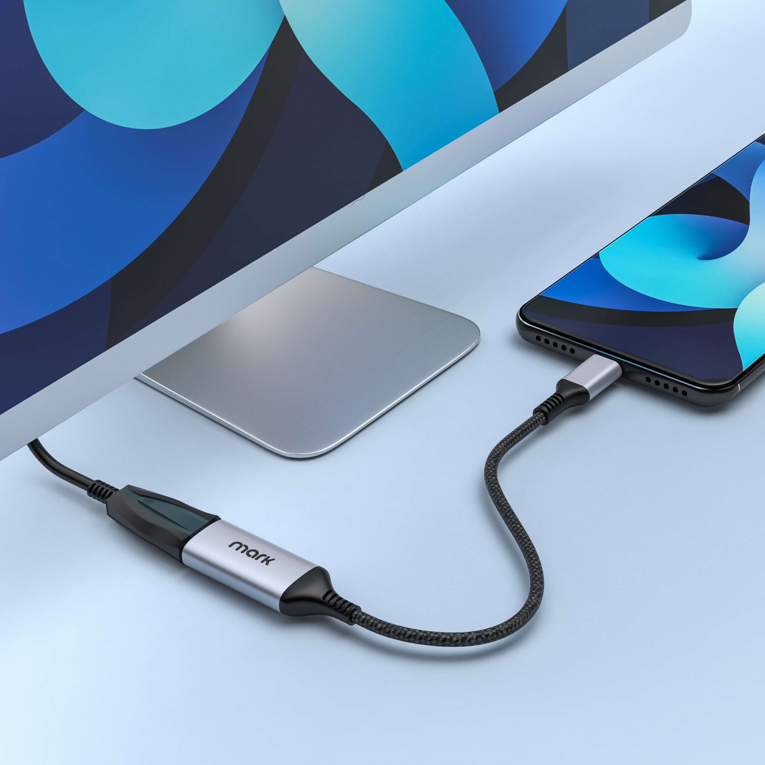 WH7719B USB-C to 8K HDMI Adapter Connection