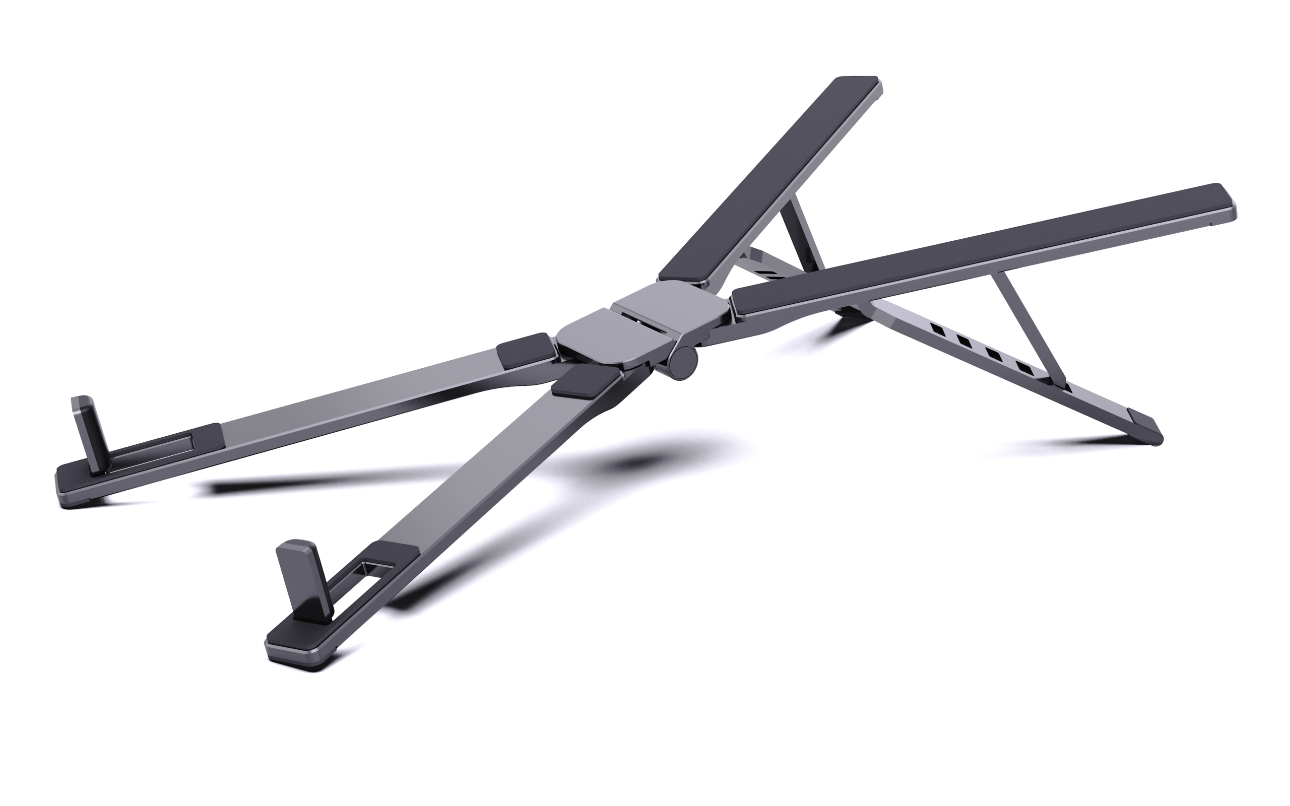 WH5013 Adjustable Foldable Notebook Stand in Workspace
